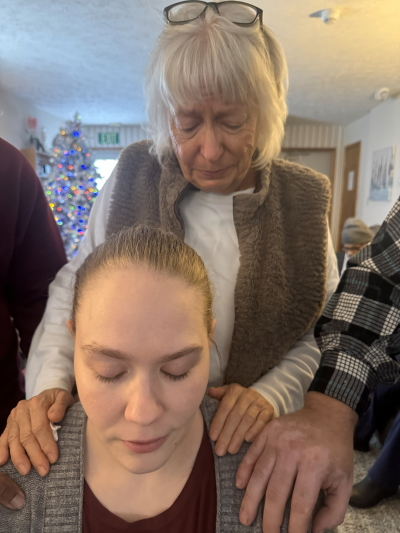 Living Water Prayer with Ruth Riley and Ashley.