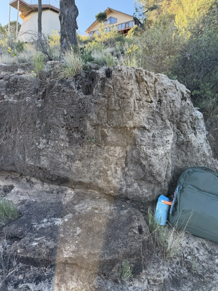 Prayer Rock During My Hike